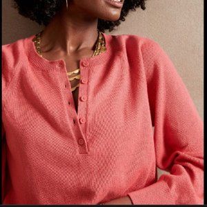 Banana Republic Raglan Henley Sweater
